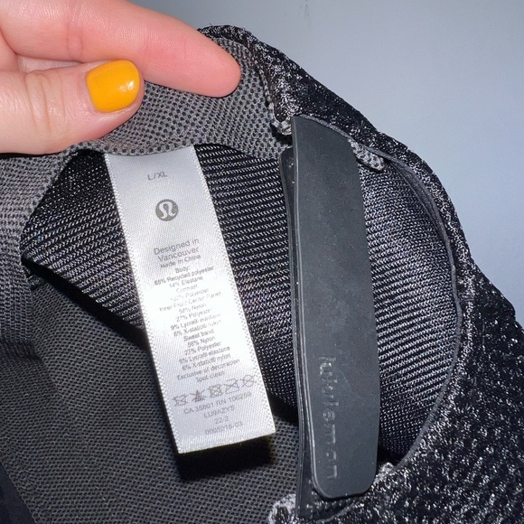 lululemon athletica Black Camo Men's Cap L/XL - Picture 8 of 9